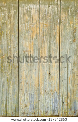 old green and yellow painted wood texture
