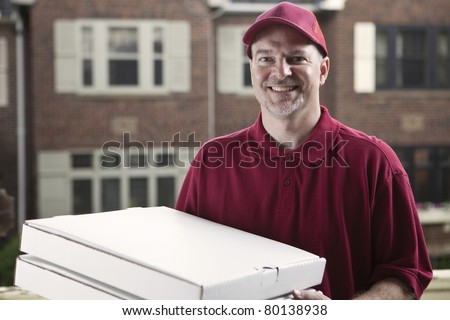 Pizza delivery guy