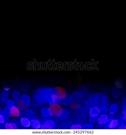 Black background with electric blue lights