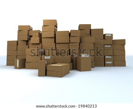 Piled Boxes