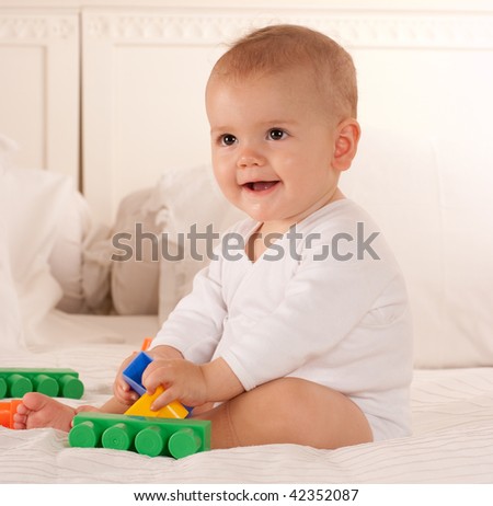 Cute Baby Playing