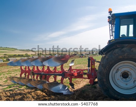 Blue Tractor Images