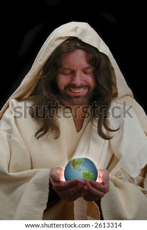 Jesus Holding