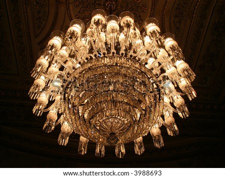 chandelier   nyc vintage Chandelier Photo  (Turkey) Istanbul Palace, Dolmabahce Stock 3988693 In