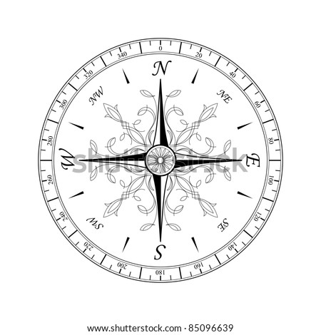 Compass Rose Transparent