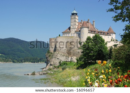 castle Schonbuhel on the Danube,Austria