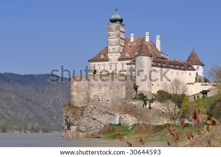 castle Schonbuhel on the Danube,Austria
