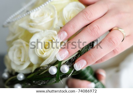 Wedding hand  bouquet