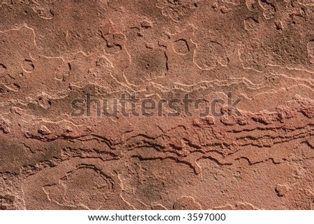 Red sandstone texture or background