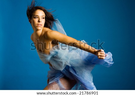 silk dancer