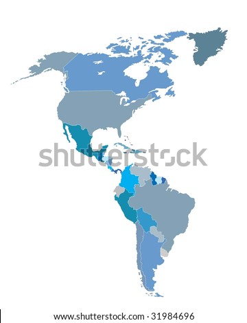 blank map of south america with rivers. A free lank outline map of