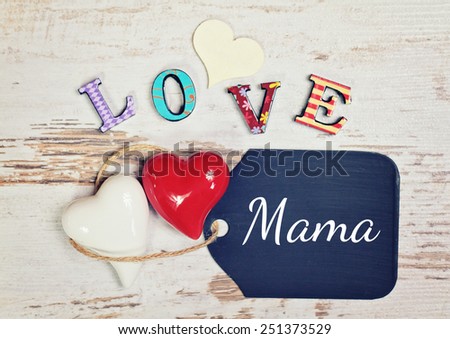 lovely greeting card - Mother Ã?Â´s day