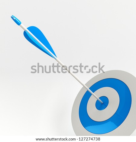 Arrow and target