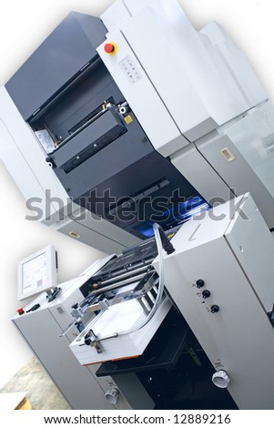 Modern digital offset Printing Machine