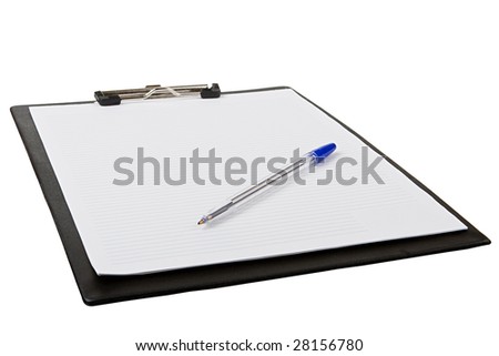 clear notebook