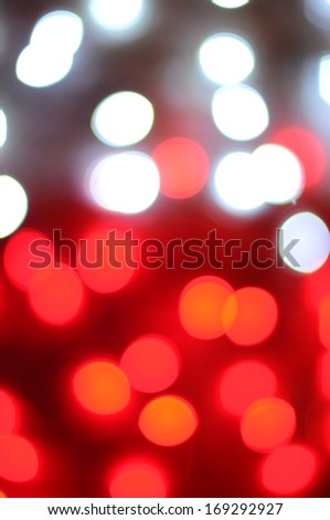 Defocused abstract red and white background