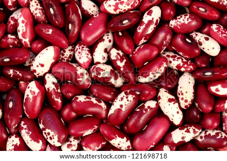 red and white beans, kidney beans, background