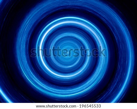 Time spiral, computer generated fractal background