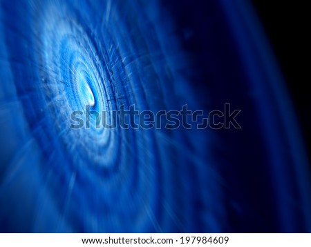 Speed of light, computer generated fractal background