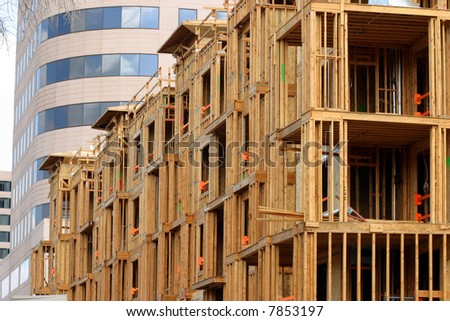 Condominium construction in progress