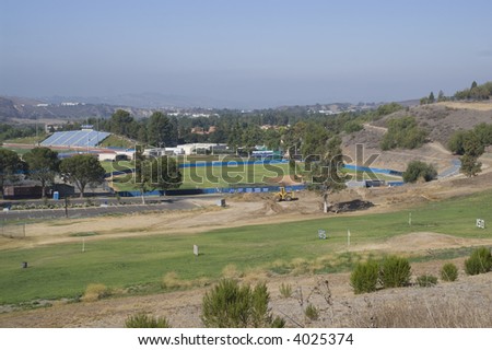 Golf Driving Range and baseball field
