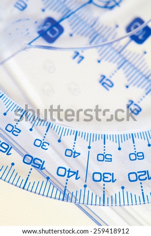 Plastic rulers