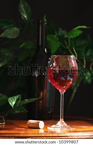 Wine composition, pink drink