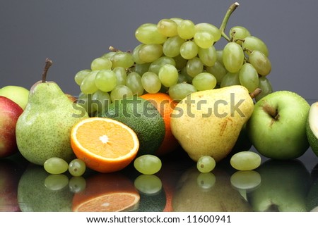 The various fruit useful to health, still-life