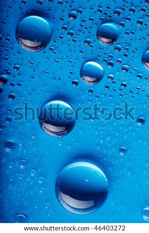 water drop background. stock photo : water-drops