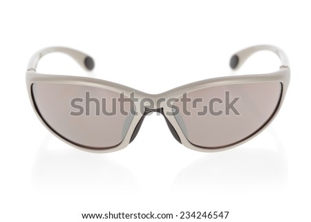 Sports sunglasses isolated on a white background