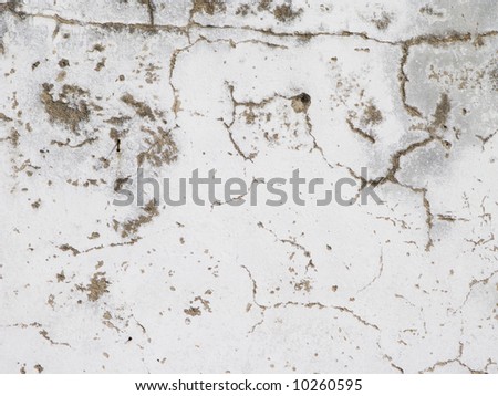 Old and scratched wall. Grungy background element.