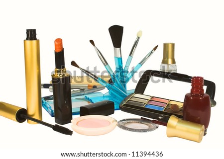  (O) (ميك اب ) (O) Stock-photo-cosmetic-products-11394436