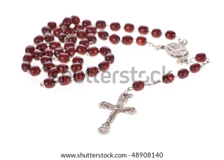 christian rosary beads