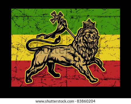 stock vector Lion of Judah