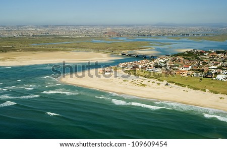 Port Elizabeth, South Africa - Aerial Shot