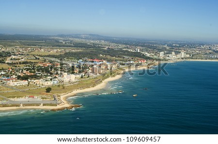 Port Elizabeth, South Africa - Aerial Shot