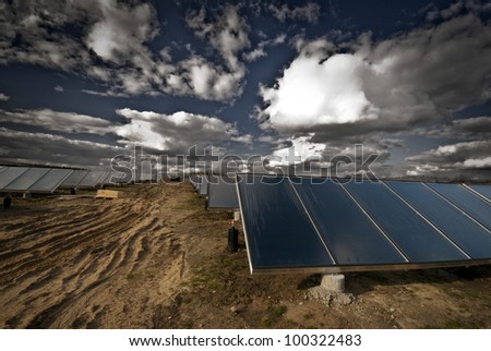 New solar heating plant in Denmark