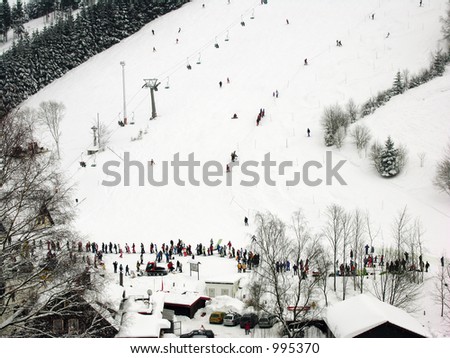 Ski Hill in Germany