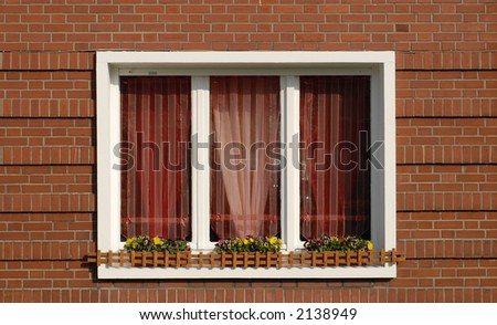 Three Windows in One Window in a Calais House.
