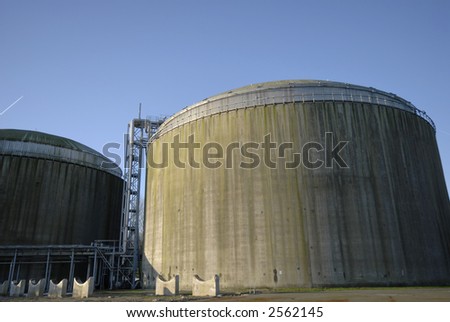 Chemical Tanks in a Chemical Factory in Denmark