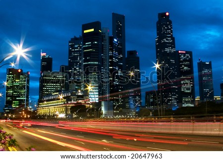 stock photo : Singapore City