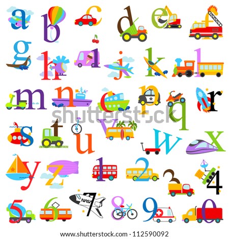 Numbers And Alphabet