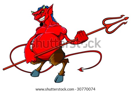 Illustration of the devil.