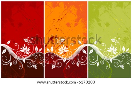 Colorful floral backgrounds Colorful floral backgrounds