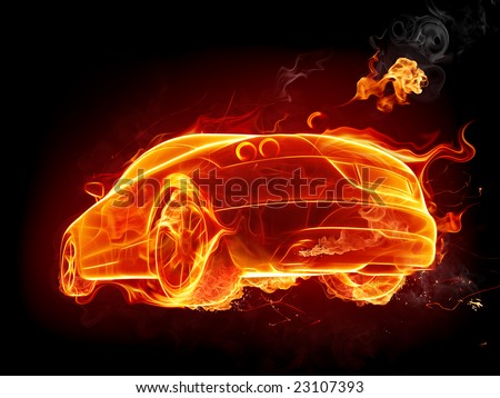 stock photo Hot car