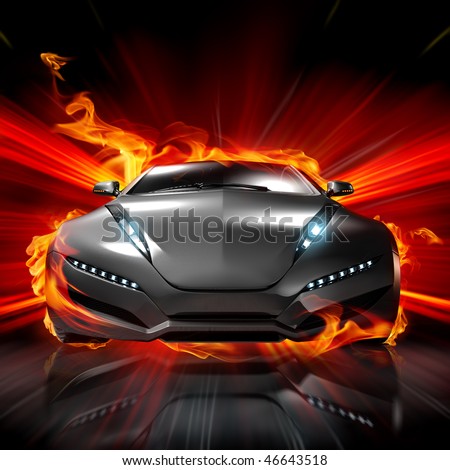 Sexy Cars on Hot Car  My Own Car Design  Stock Photo 46643518   Shutterstock