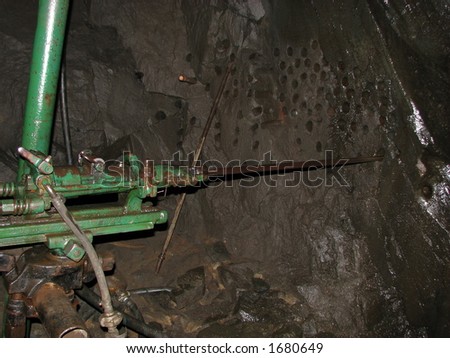 mining drill gun