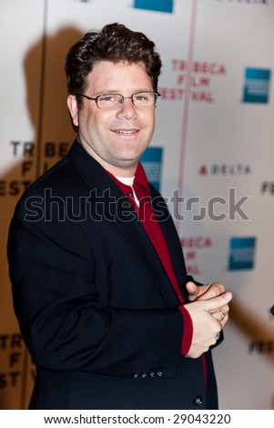 NEW YORK - APRIL 23: Actor Sean Astin attends the 8th Annual Tribeca Film Festival \'Stay Cool\' at BMCC Tribeca PAC on April 23, 2009 in New York.