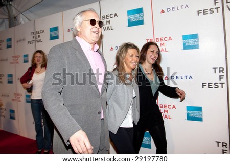 NEW YORK - APRIL 23: Actor Chevy Chase with family attend the 8th Annual Tribeca Film Festival 'Stay Cool' premiere at BMCC Tribeca PAC on April 23, 2009 in NEW YORK
