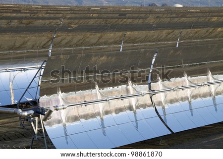 solar plant taking advantage of our most valued resource